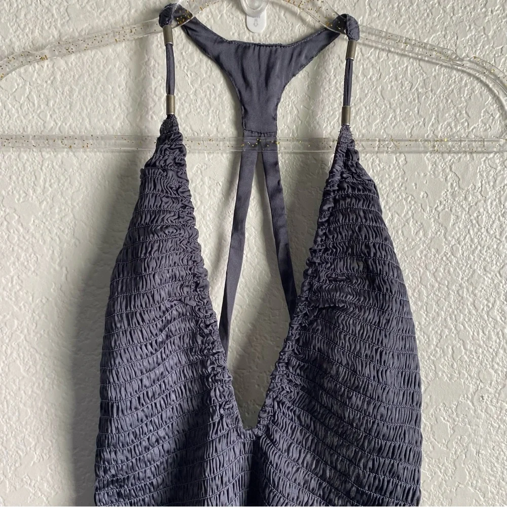 Free People Intimately Free People Bodysuit I'm Yours Smocked NEW